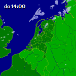 Actuele radarbeelden van buienradar.nl